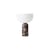 Lampe sans fil rechargeable Kizu LED marbre rouge / Base marbre - H 24 cm - NEW WORKS