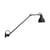 Wandleuchte N°304L60 metall schwarz / Deckenleuchte - Arm L 60 cm - DCW éditions