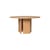 Aukko Round table natural wood / Ø 140 cm - Ferm Living
