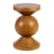Table d'appoint Ball bois naturel / Bois sculpté main - POLSPOTTEN