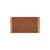 Tapis Block Mat  marron / 50 x 80 cm - Jute & bouteilles plastique recyclées - Ferm Living