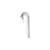 Wandleuchte mit Stromkabel Potence Simple metall silber / H 80 cm - Axel Chay