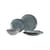 Geschirr-Set Nordic Sea keramik blau / 2 Personen - 6 Zimmer - BROSTE COPENHAGEN