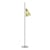 Lampada a stelo K-lux materiale plastico verde / H 165 cm - Paralume regolabile in altezza - Kartell