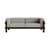 Sofa Kube textil grau / L 220 cm - Normann Copenhagen