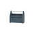 Korb Locker Box SMALL textil blau / Büro-Ordnungshelfer - Stoff / L 36,5 cm - Vitra