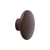 Patère The Dots Wood XS bois marron / Ø 6,5 cm - Muuto
