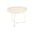Table basse Cocotte métal beige / L 55 x H 43,5 cm - Plateau amovible - Fermob