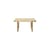 Panca Table Bench fibre legno naturale / Tavolo basso - 69 x 46 cm / Børge Mogensen, 1958 - CARL HANSEN & SON