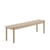 Banc Linear WOOD bois naturel / L 170 cm - Muuto