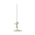 Bougeoir Drip Small métal blanc / H 14 cm - POLSPOTTEN