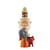 Eolo Christmas crib figure ceramic multicoloured / Hand-painted porcelain - Alessi