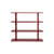 Étagère Coloured Wood Noon bois rouge / L 118 x H 107 cm - NOBODINOZ
