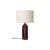 Lampe de table Gravity Small marbre rouge / Ø 30 x H 49 cm - Gubi