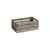 Panier Colour Crate plastique gris Small / 17 x 26,5 cm - Recyclé - Hay