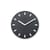 Orologio murale Tempo materiale plastico nero - Magis
