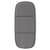 Accessoire  tissu gris noir / Coussin d'assise pour canapé HiRay - Recyclé - Kartell