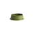 Column Medium Candle stick ceramic green / For block candle - Ø 11 cm - Hay
