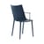 Sedia H.H.H materiale plastico blu / Soft touch - Riciclato - Kartell