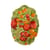 Legume Tomato Serving dish ceramic multicoloured / 37.5 x 27 m - & klevering