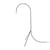 Lampada a stelo Standing Lamp n°1 metallo nero / H 190 cm - valerie objects