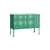 Buffet Perforated Cabinet Small métal vert / L 89 x H 66,5 cm - Hay