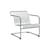 Fauteuil bas Palissade Cantilever Lounge métal - Hay