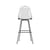 Wire Stool High High stool metal black / H 79.5 cm - Eames, 1951 - Vitra