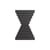 Hocker Prince OhOh plastikmaterial schwarz / Philippe Starck - Kartell