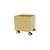 Rollkasten Colour Box I holz gelb / 35,4 x 35,4 x H 37,8 cm - MONTANA