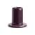 Bougeoir Tube Small céramique violet / H 5 cm - Hay