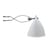 Lampe à pince Cornette céramique blanc en porcelaine - Tsé-Tsé