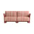 Canapé de jardin 2 places Pop Outdoor Monoblock / L 167 cm - Kartell