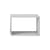 Stacked Shelf wood grey / Large rectangulaire 65x43 cm / Sans fond - Muuto