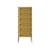 Comò Space legno verde / Cassettiera a 6 cassetti - L 45 x P 40 x H 113 cm - HK LIVING