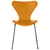 Stapelbarer Stuhl Série 7 holz gelb / getönte Esche - Arne Jacobsen, 1955 - Fritz Hansen