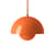 Suspension Flowerpot VP1 métal orange / Ø 23 cm - By Verner Panton, 1968 - &tradition