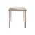 Table carrée Air-Table beige / 65 x 65 cm - Jasper Morrison, 2001 - Magis