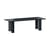Tavolo rettangolare Galta Forte legno nero / 240 x 90 cm - KANN DESIGN