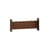 Pli Vague by Uchronia Wall shelf metal brown / W 45 x D 15 cm - TIPTOE