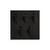 Appendiabiti Utilitile legno nero / 5 ganci a ribalta - 40 x 40 cm / Rovere - Ethnicraft