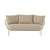 Canapé de jardin 2 places HiRay / L 162 cm - Coussins INCLUS - Kartell