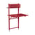 Klapptisch Balcon Bistro metall rot / Klappbar - 77 x 64 cm - Fermob
