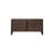 Meuble à chaussures Parcel Low bois marron / L 100 x H 50 x P 30 cm - Ferm Living