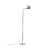 Lampada a stelo Mezzaluna LED metallo / Bruno Gecchelin, 1975 - Orientabile - DCW éditions