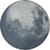 Miroir mural My moon My mirror verre argent Ø 100 cm - Diesel with Moroso