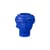 Vase Magna Graecia - Woman keramik blau / H 33 cm - Terrakotta - Seletti