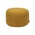 Sitzkissen Point Large Sherpa textil gelb / Ø 70 cm - Stoff Sherpa (Webpelz) - Fatboy