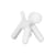 Décoration Puppy XS plastique blanc / L 18,5 cm - Eero Aarnio, 2003 - Magis