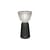 Kabellose, wiederaufladbare Außenlampe Swiing LED metall schwarz / H 20 cm - Fermob